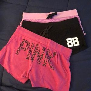 PINK Cotton Shorts